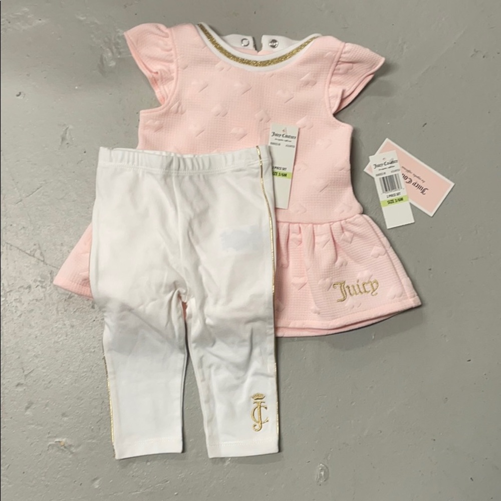 NWT Juicy Couture Baby Girl Outfit